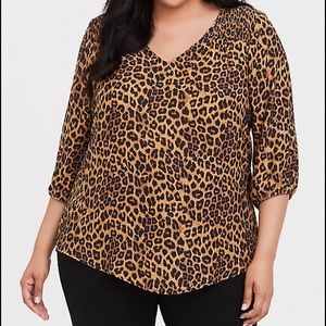 Torrid Leopard Top